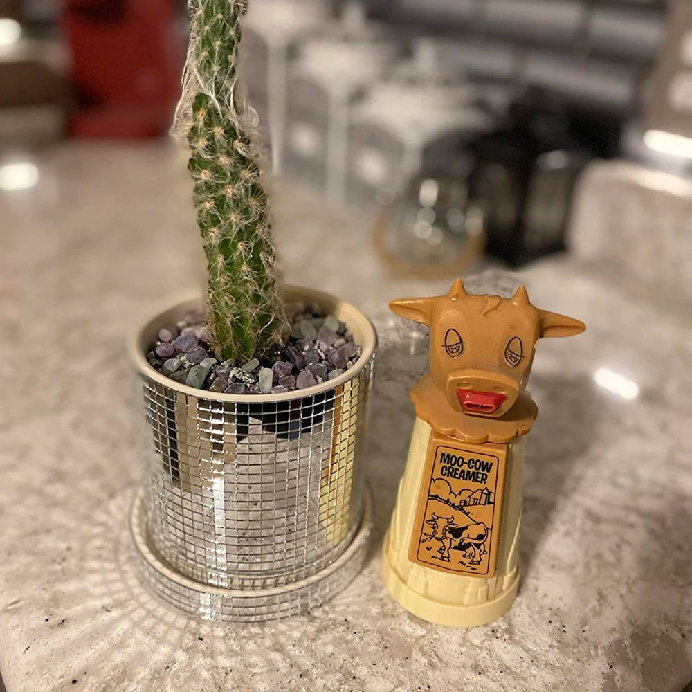 Ceramic Disco Mirror Ball Planter Pot - The House Of BLOC