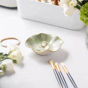 Ceramic Lotus Jewellery Tray - The House Of BLOC