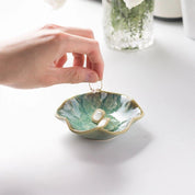 Ceramic Lotus Jewellery Tray - The House Of BLOC