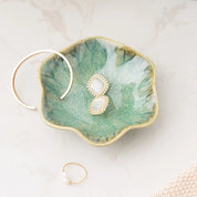 Ceramic Lotus Jewellery Tray - The House Of BLOC
