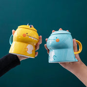Children's Cartoon Ceramic Dinosaur Mug - The House Of BLOC