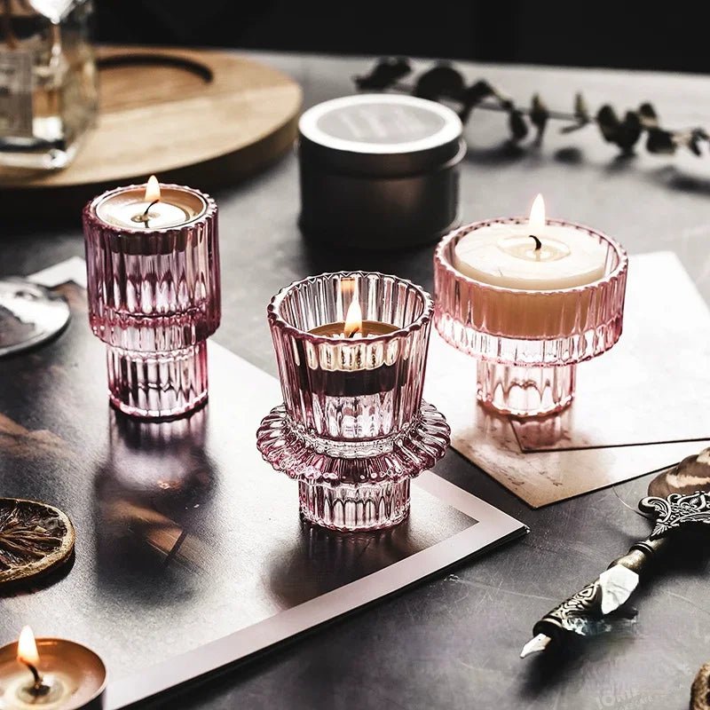 Classic Crystal Tealight Candle Holder - The House Of BLOC