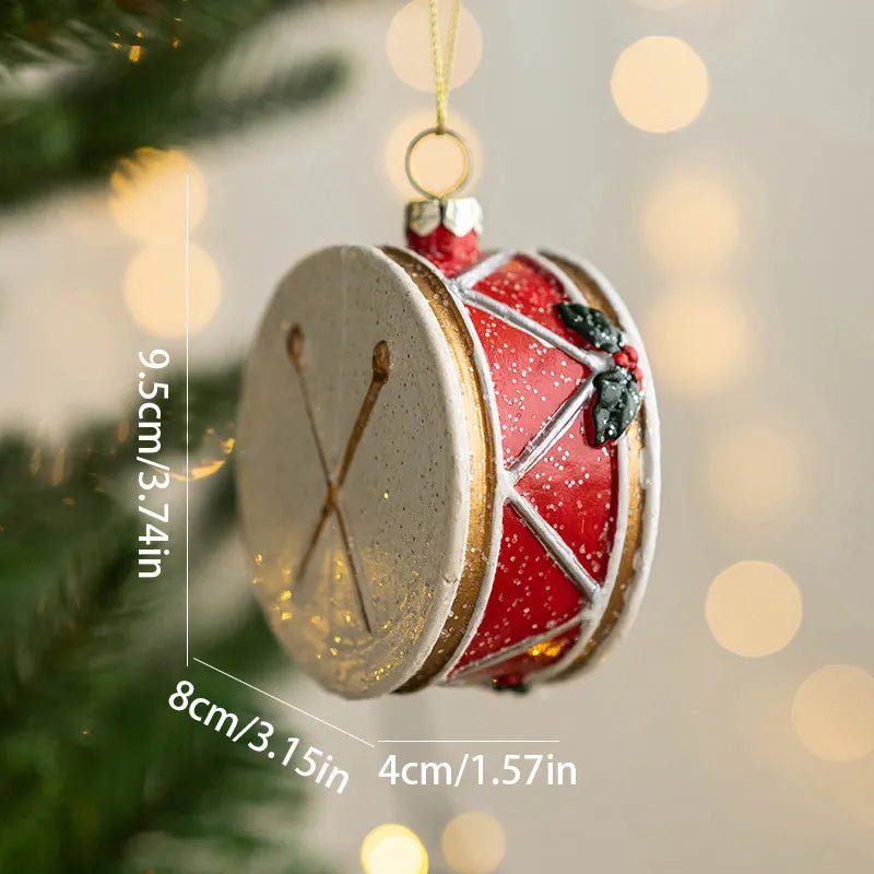 Classic Painted Christmas Tree Ornaments - The House Of BLOC