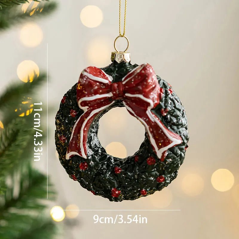 Classic Painted Christmas Tree Ornaments - The House Of BLOC