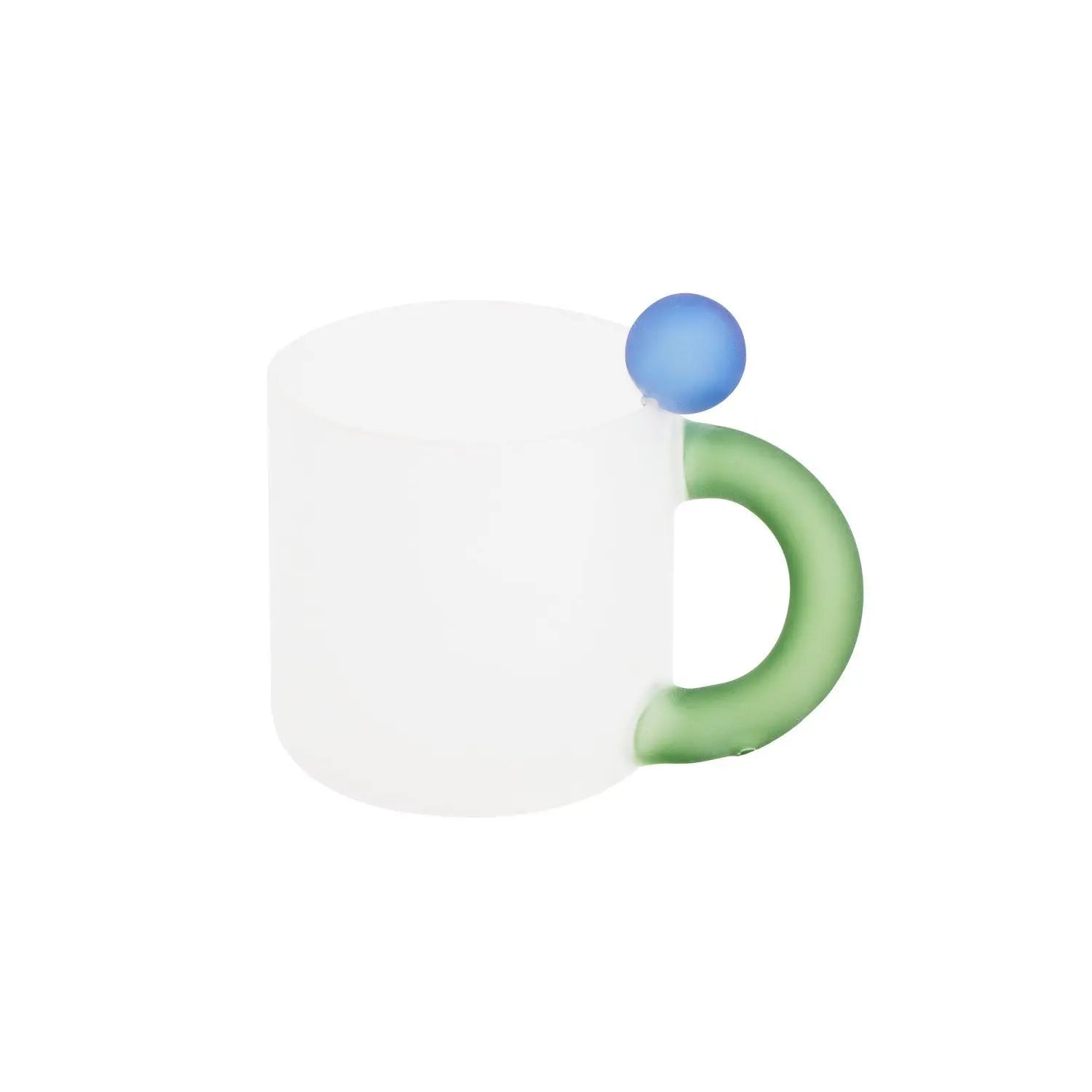 Coffee Mug With Contrasting Chunky Handle - The House Of BLOC