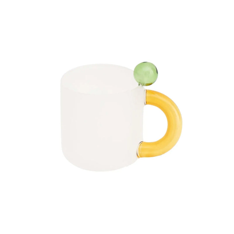 Coffee Mug With Contrasting Chunky Handle - The House Of BLOC