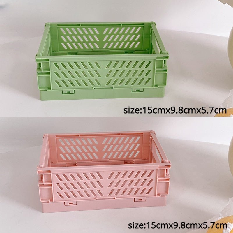 Collapsible Storage Organiser Crate Boxes - The House Of BLOC