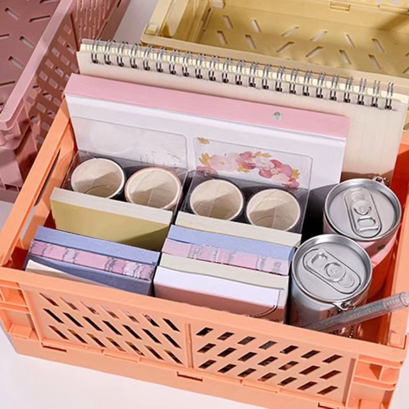 Collapsible Storage Organiser Crate Boxes - The House Of BLOC