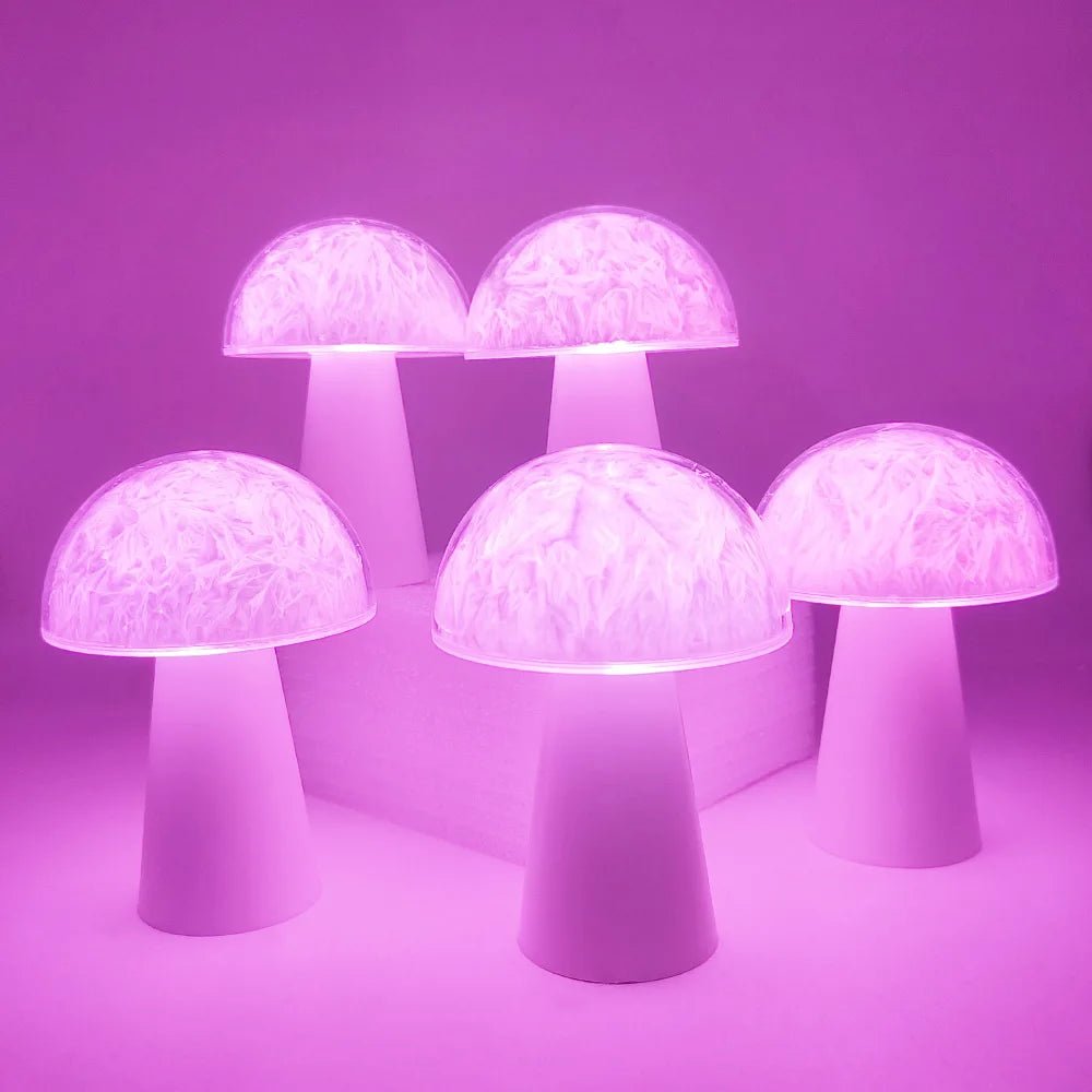 Colour Changing LED Mushroom Lamp - The House Of BLOC