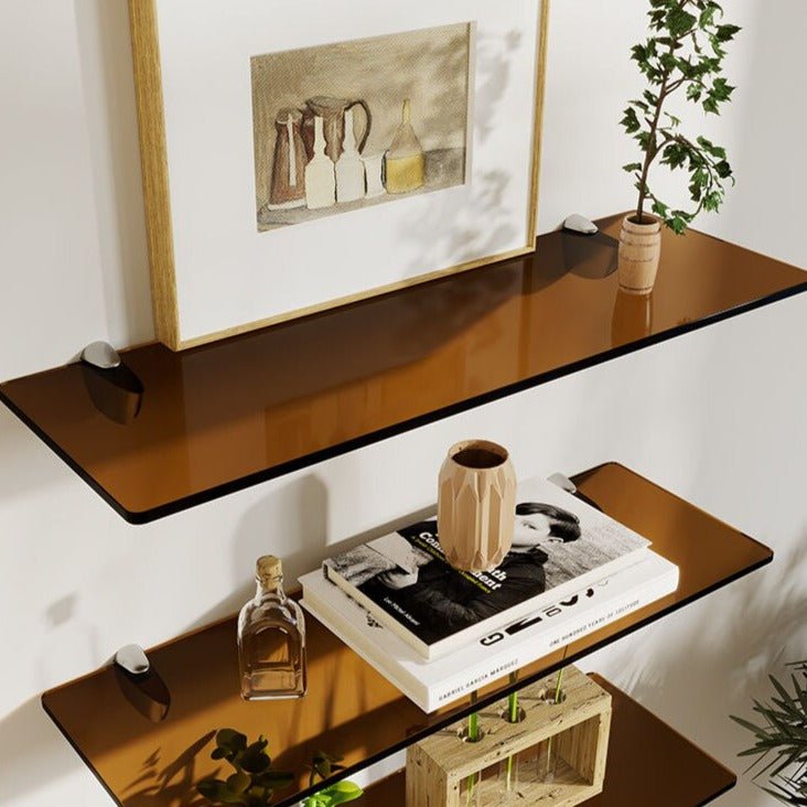 Coloured Acrylic Wall Mounted Storage Shelves - The House Of BLOC
