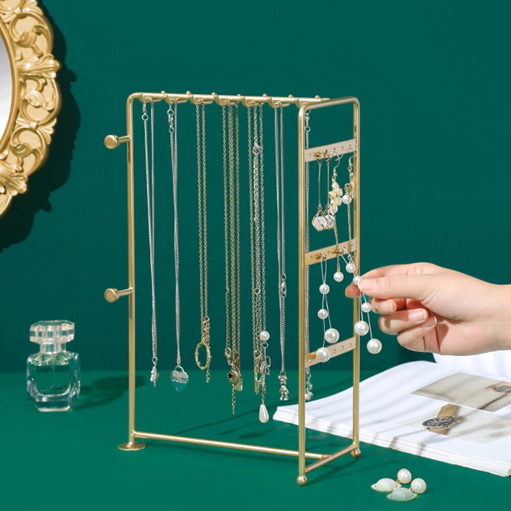 Coloured Hanging Jewellery Organiser Stand - The House Of BLOC