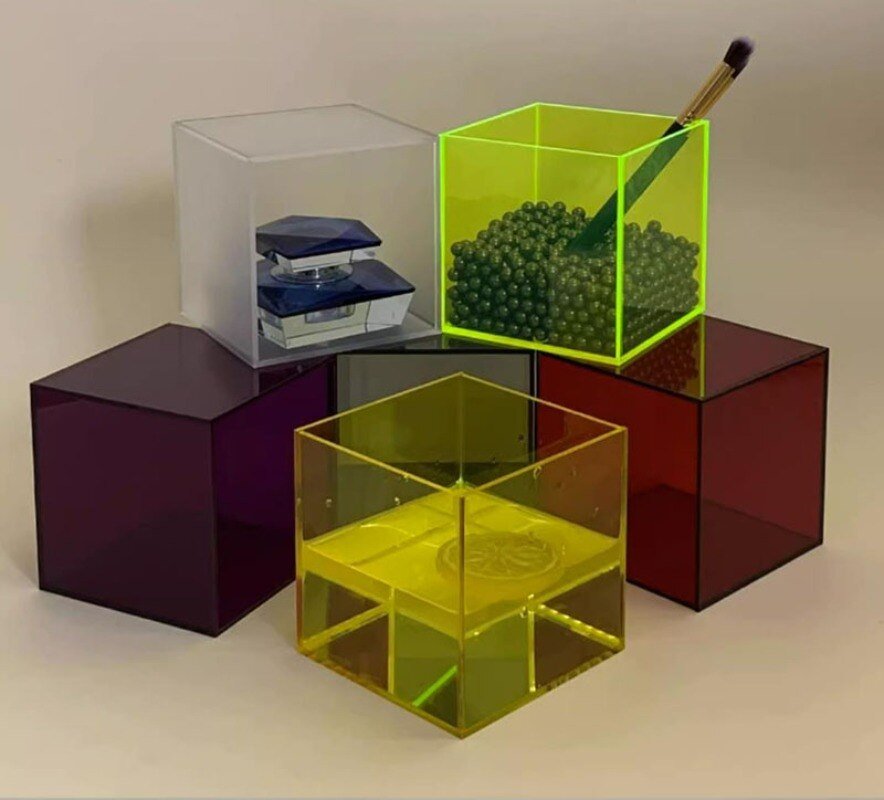 Colourful Acrylic Display Storage Box - The House Of BLOC