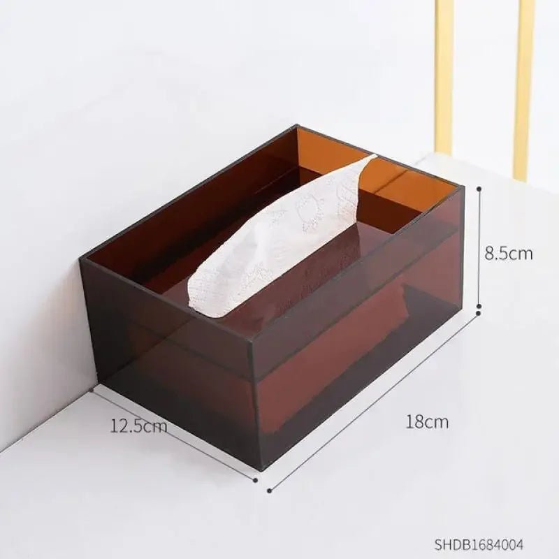 Colourful Acrylic Tissue Box Holder - The House Of BLOC
