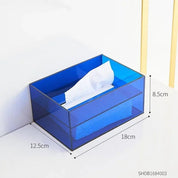 Colourful Acrylic Tissue Box Holder - The House Of BLOC
