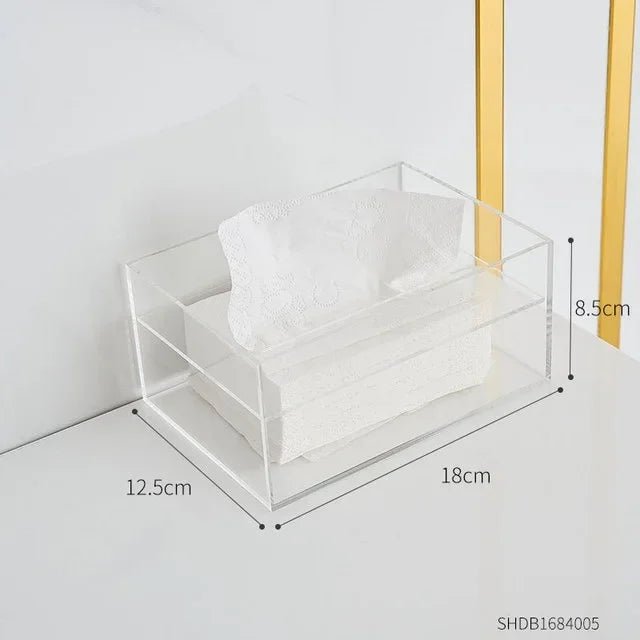 Colourful Acrylic Tissue Box Holder - The House Of BLOC