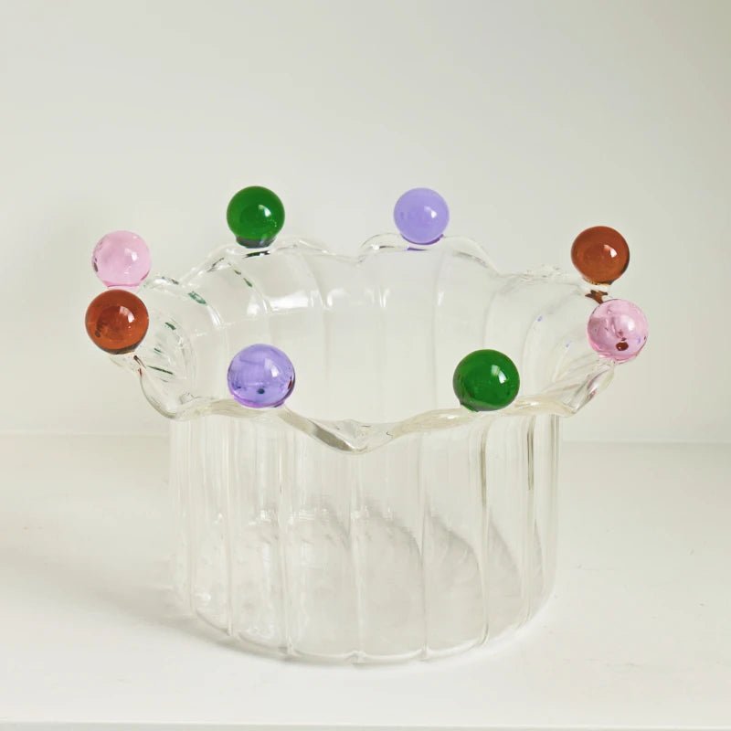 Colourful Crown Shaped Dessert Bowl - The House Of BLOC