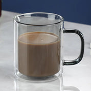 Colourful Glass Double Walled Coffee Mug - The House Of BLOC