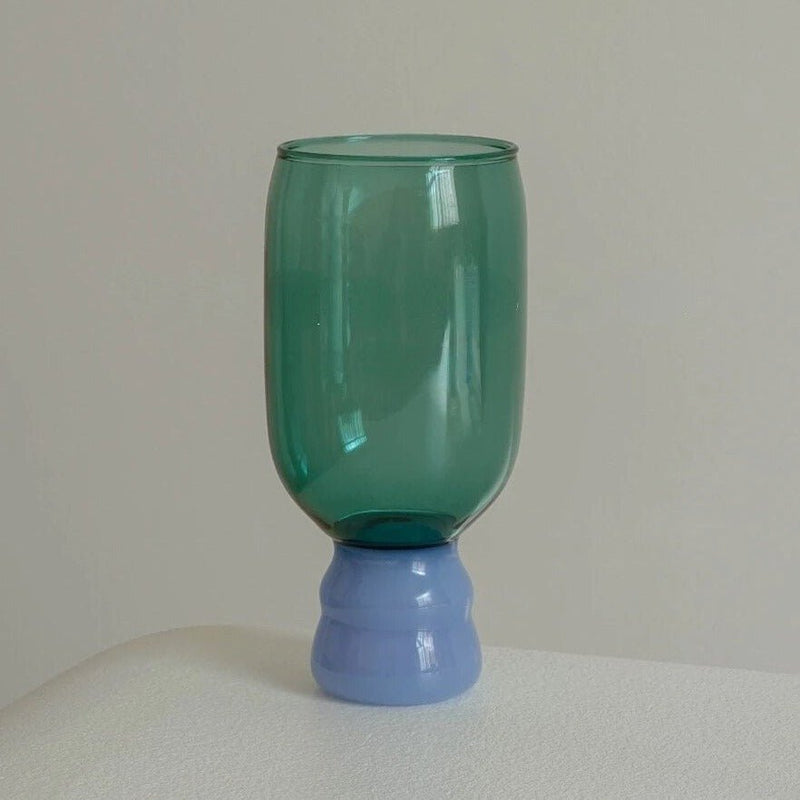 Colourful Handmade Champagne Glass - The House Of BLOC