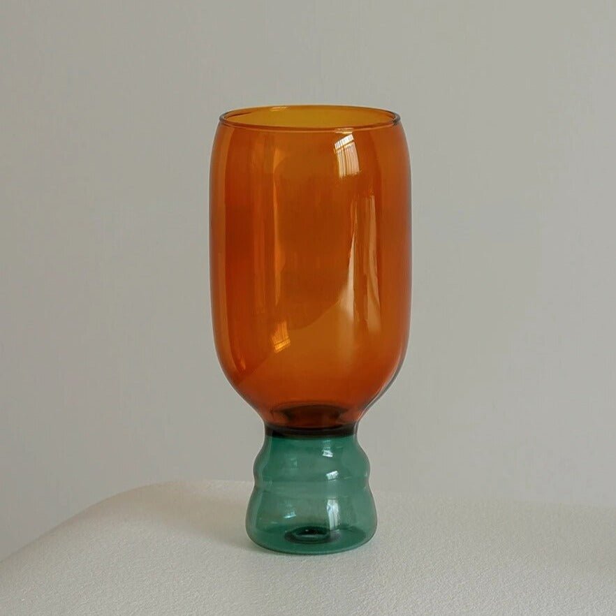 Colourful Handmade Champagne Glass - The House Of BLOC