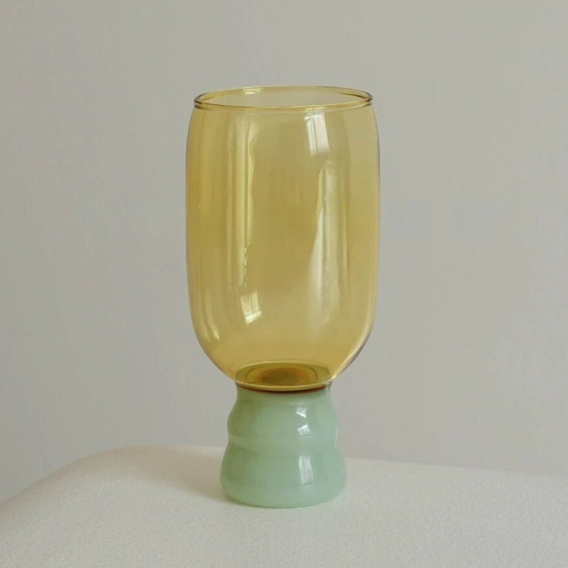 Colourful Handmade Champagne Glass - The House Of BLOC