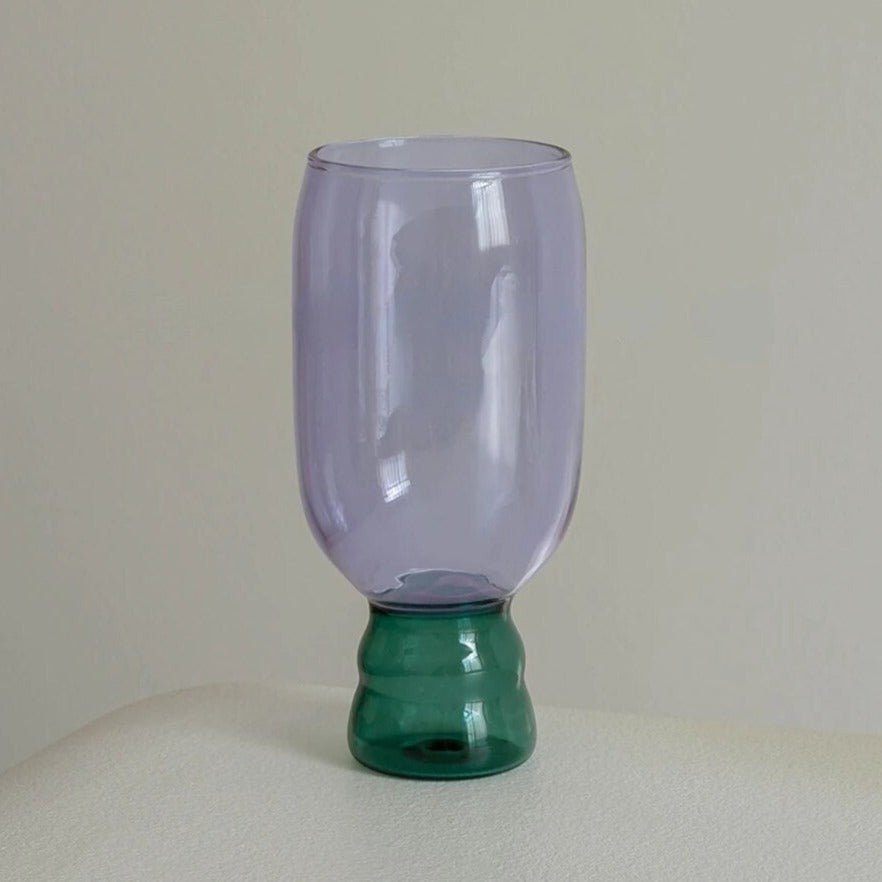 Colourful Handmade Champagne Glass - The House Of BLOC