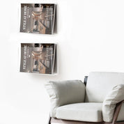 Colourful Wall Mounted Magazine Shelf - The House Of BLOC