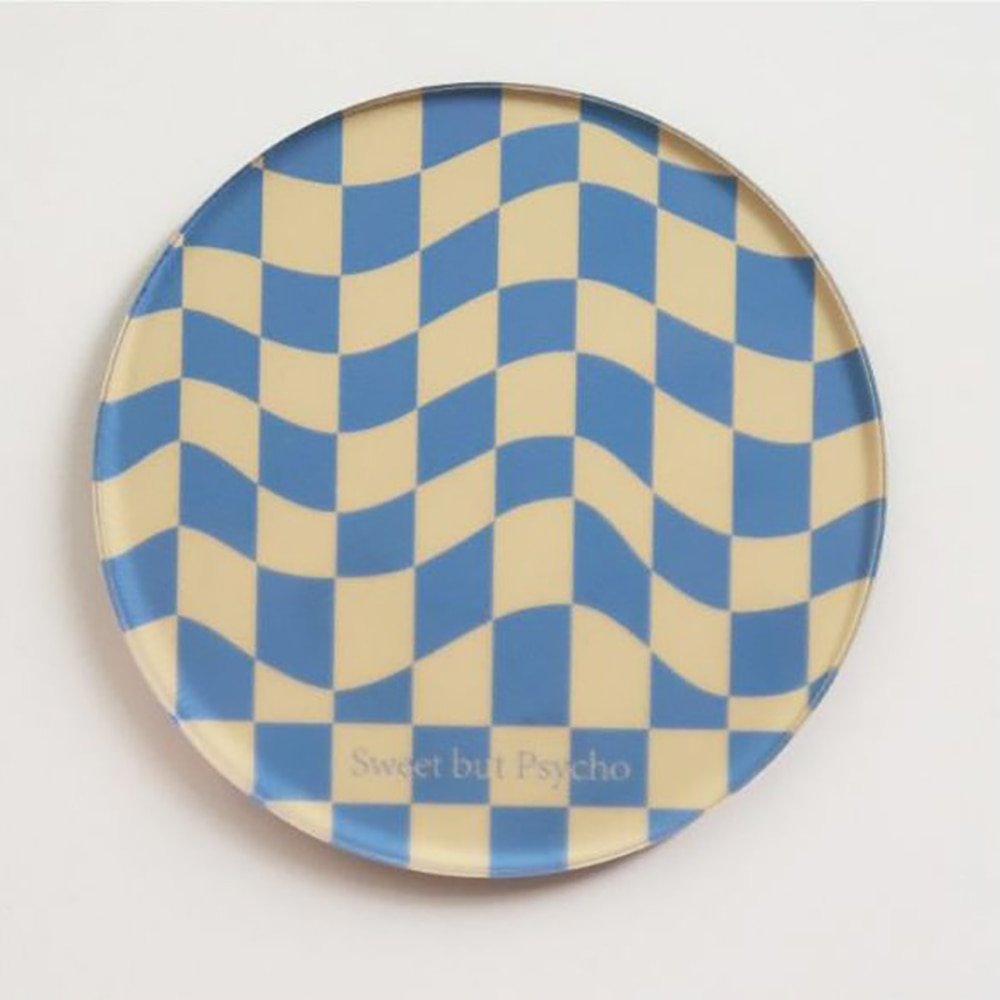 Creative Checkerboard Pattern Coaster - The House Of BLOC