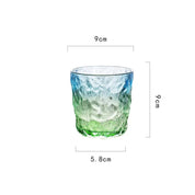 Creative Gradient Coloured Glacier Glass - The House Of BLOC