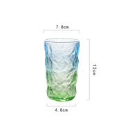 Creative Gradient Coloured Glacier Glass - The House Of BLOC