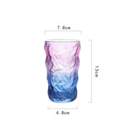 Creative Gradient Coloured Glacier Glass - The House Of BLOC