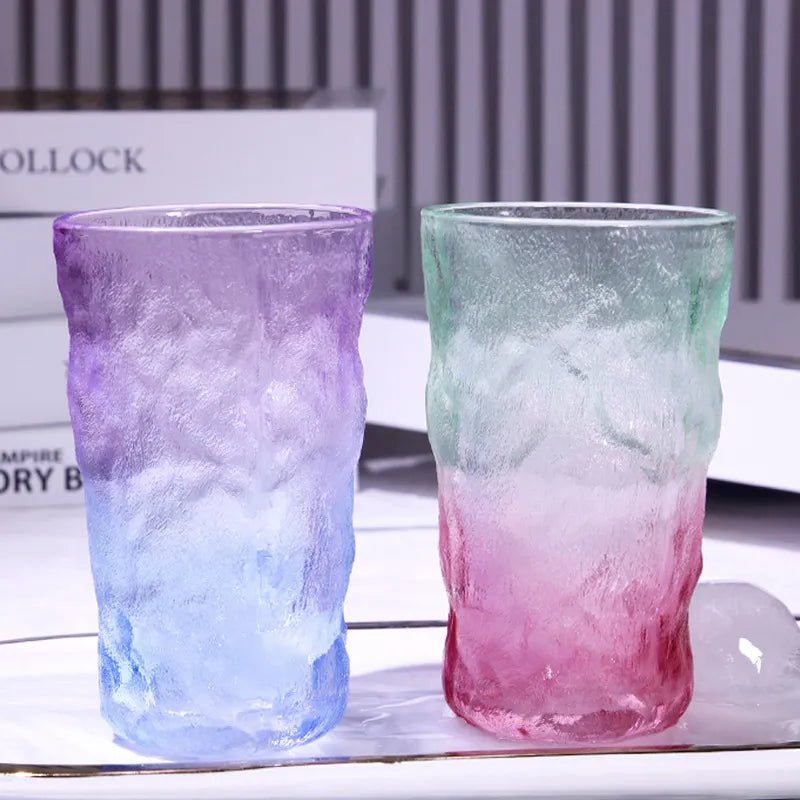 Creative Gradient Coloured Glacier Glass - The House Of BLOC