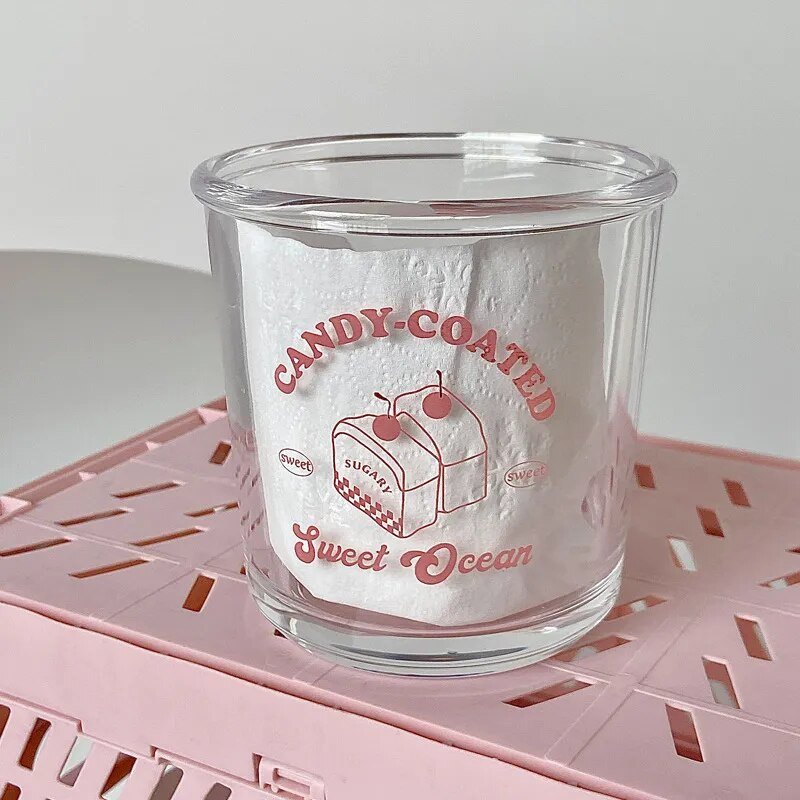 Cute Cartoon Animal Glass Cup - The House Of BLOC