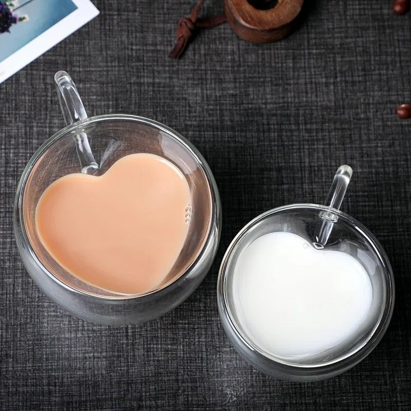 Cute Heart Shaped Coffee Cup - The House Of BLOC