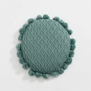 Cute Pompom Tassel Round Cosy Cushion - The House Of BLOC