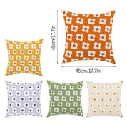 Decorative Embroidered Floral Cushion Cover - The House Of BLOC