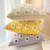 Decorative Embroidered Floral Cushion Cover - The House Of BLOC
