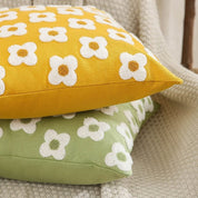 Decorative Embroidered Floral Cushion Cover - The House Of BLOC