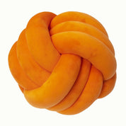 Decorative Knotted Suede Effect Ball Soft Cushion - The House Of BLOC