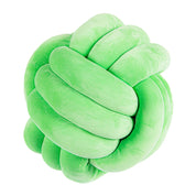 Decorative Knotted Suede Effect Ball Soft Cushion - The House Of BLOC