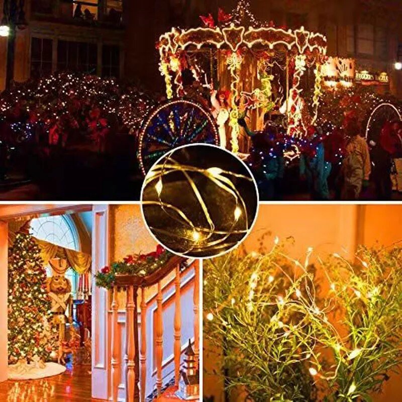 Decorative Outdoor LED Fairy Light Garland - The House Of BLOC