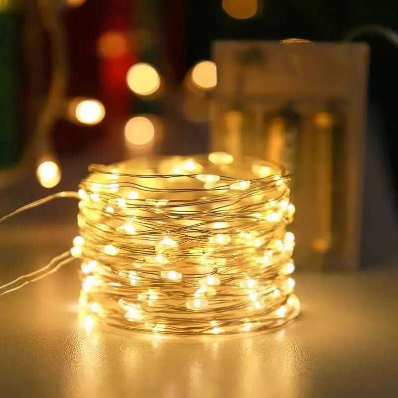 Decorative Outdoor LED Fairy Light Garland - The House Of BLOC