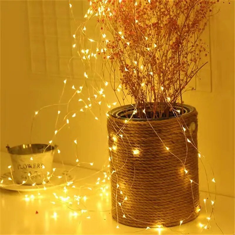 Decorative Outdoor LED Fairy Light Garland - The House Of BLOC