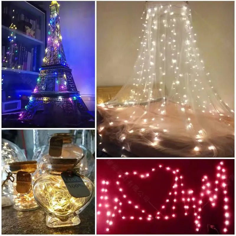 Decorative Outdoor LED Fairy Light Garland - The House Of BLOC