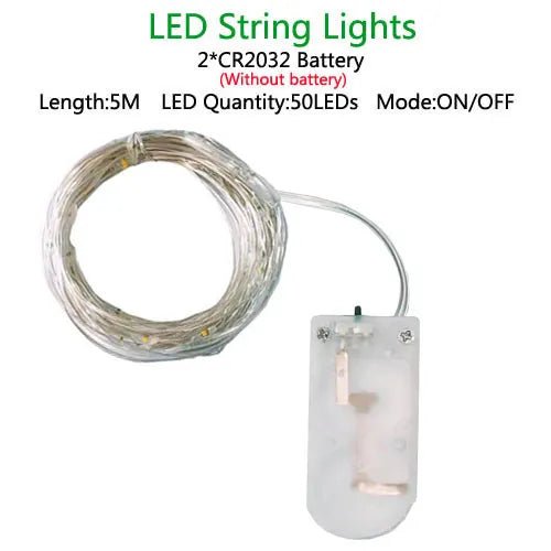 Decorative Outdoor LED Fairy Light Garland - The House Of BLOC