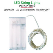 Decorative Outdoor LED Fairy Light Garland - The House Of BLOC