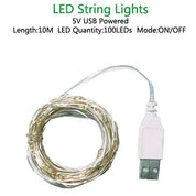 Decorative Outdoor LED Fairy Light Garland - The House Of BLOC