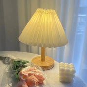 Decorative Pleated Table Lamp - The House Of BLOC