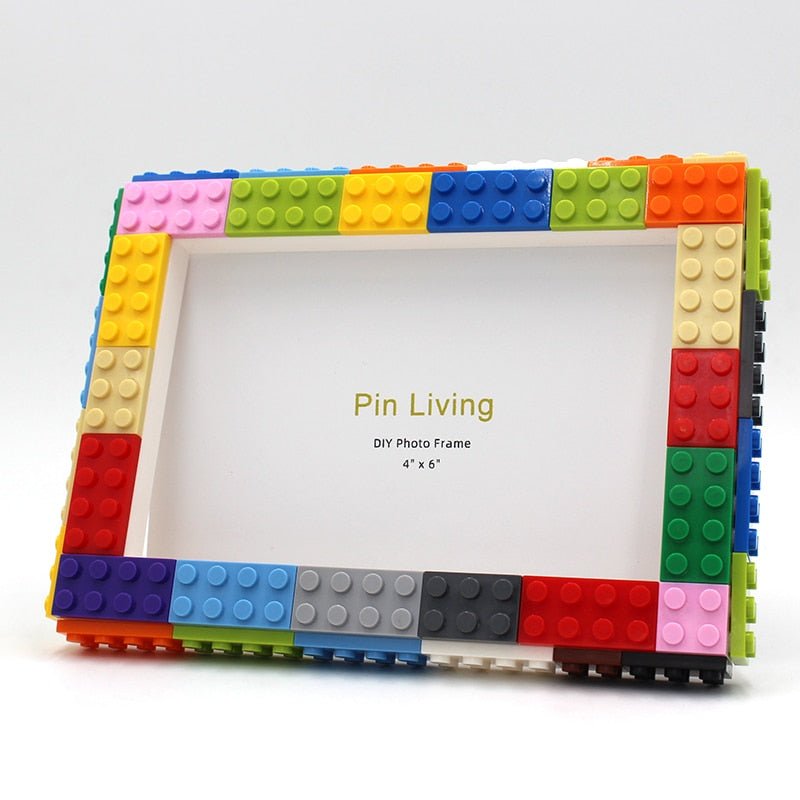 DIY Children's Building Block Photo Frames - The House Of BLOC