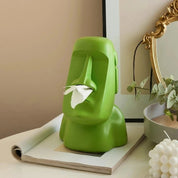 Easter Island Style Statue Design Tissue Box - The House Of BLOC