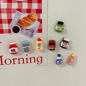 Eight Piece Set Of Food Fridge Magnets - The House Of BLOC